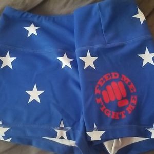 Feed Me Fight Me shorts